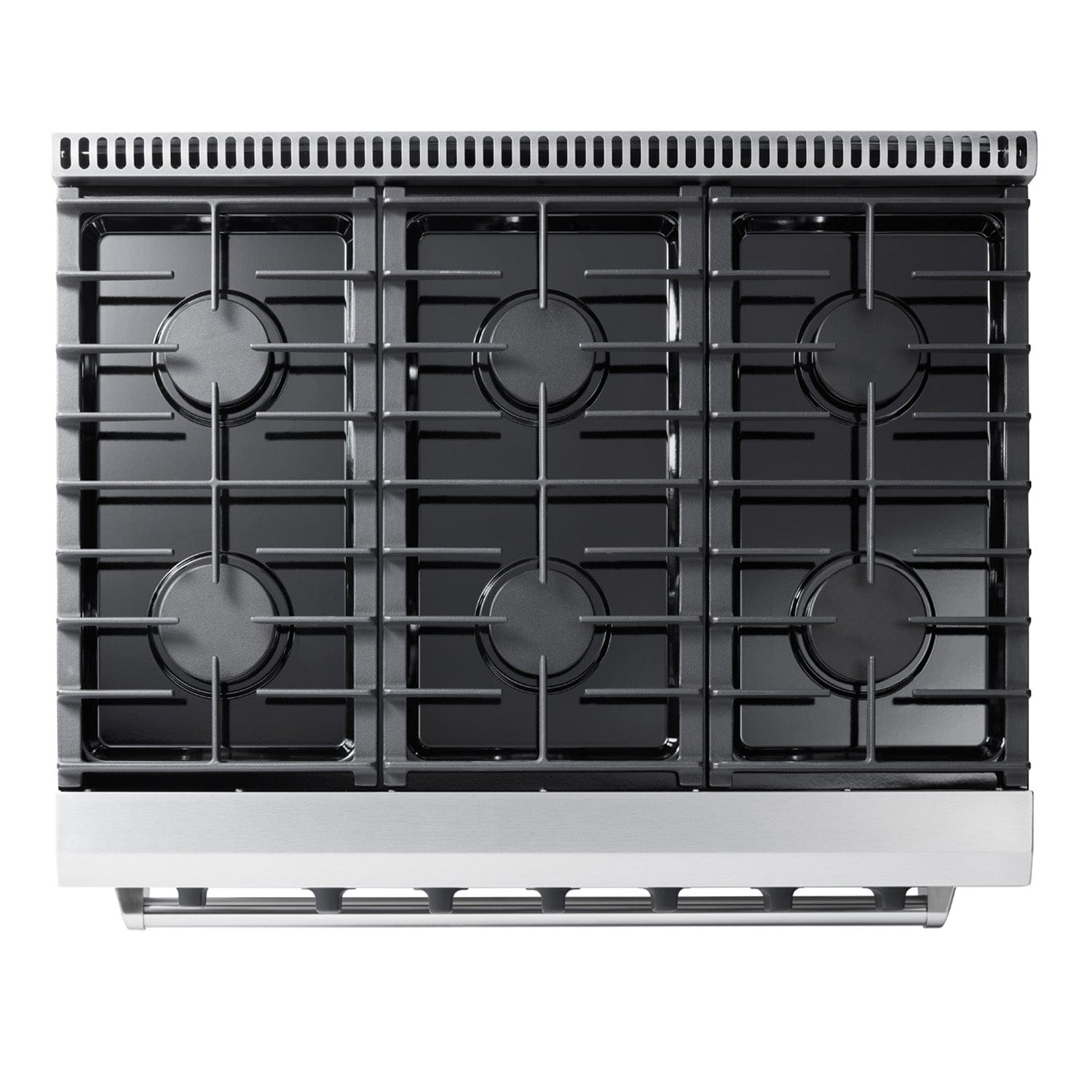 Thor Kitchen Appliance Package - 36 in. Liquid Propane Range, Refrigerator, Dishwasher, AP-LRG3601ULP-2