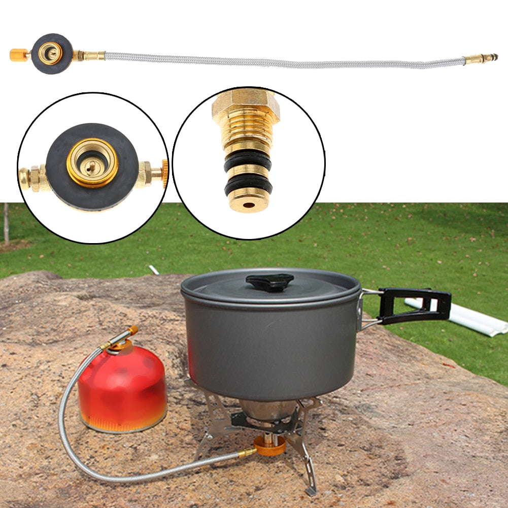 Outdoor Camping Gas Stove Burner Adapter